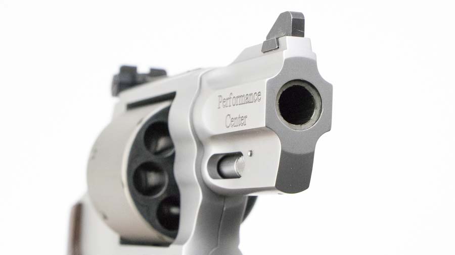 Smith & Wesson 986 barrel crown