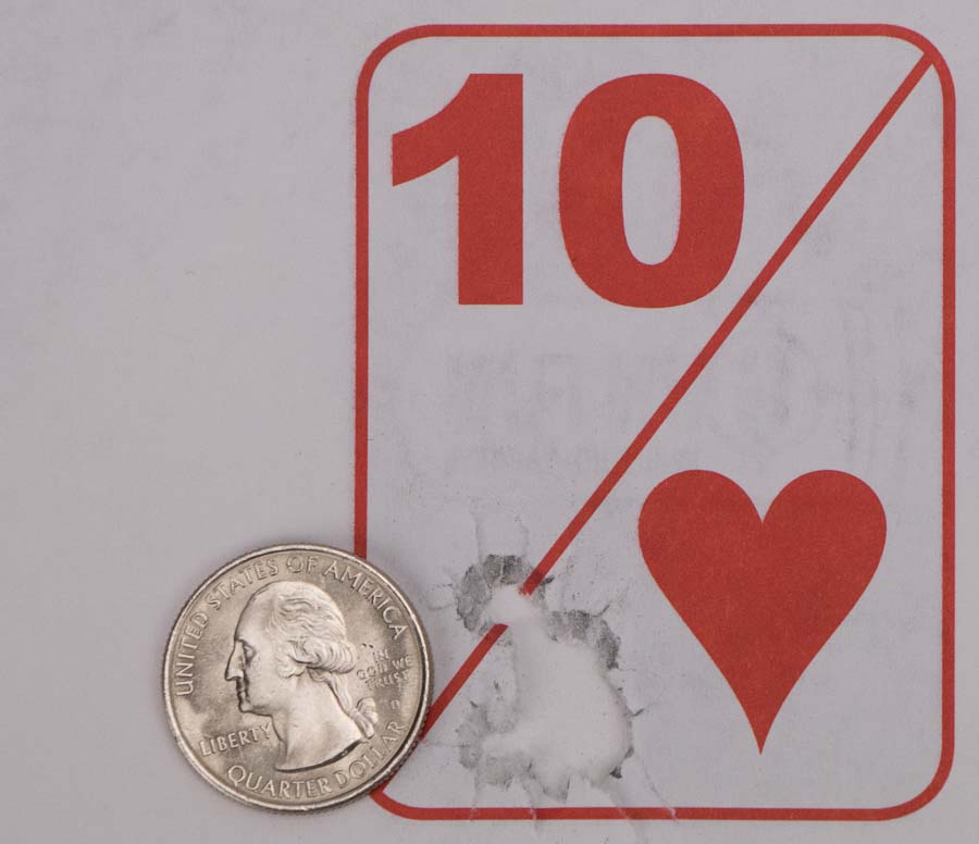 Smith & Wesson M&P 2.0 accuracy testing on target