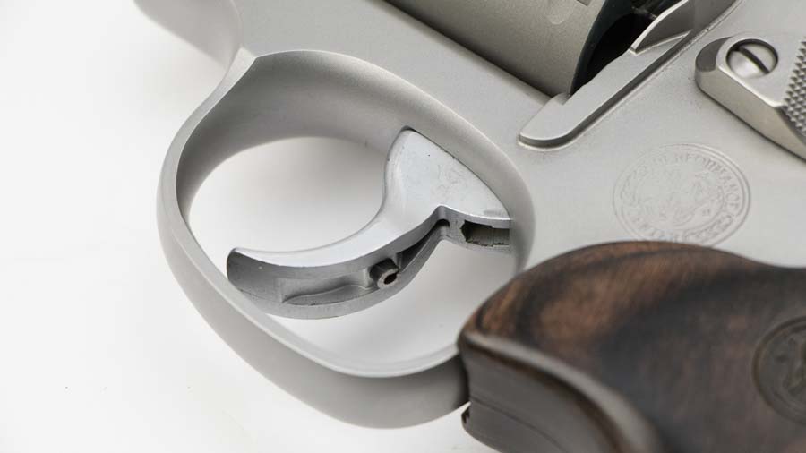 Smith & Wesson PC 986 revolver trigger with stop