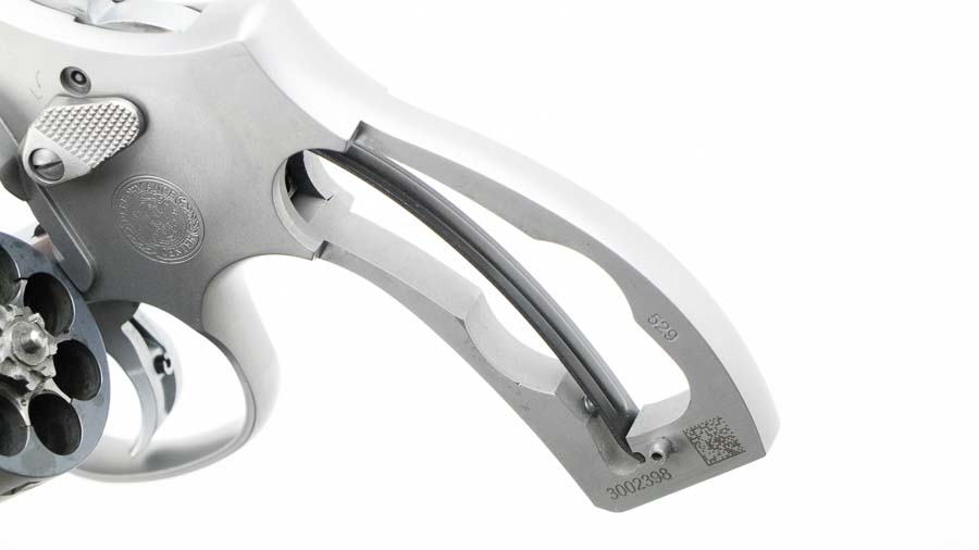 leaf type mainspring in Smith & Wesson 986 revolver