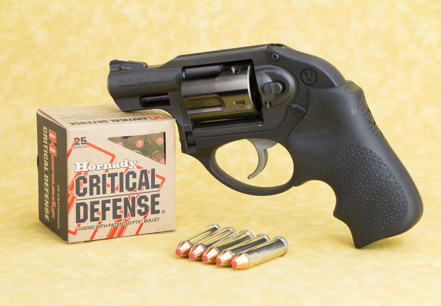 Ruger LCR 357 Magnum with self-defense ammunition