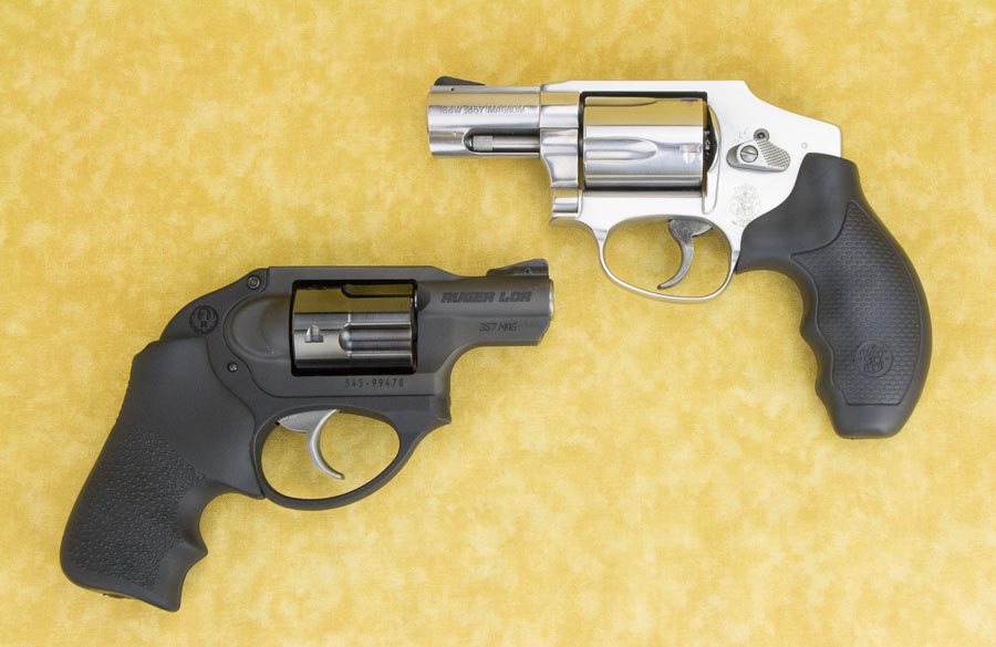 Ruger LCR 357 vs Smith Wesson 640 snub nose revolvers