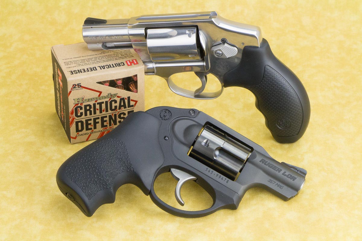 Ruger LCR vs Smith & Wesson 640 357 Magnum revolver comparison