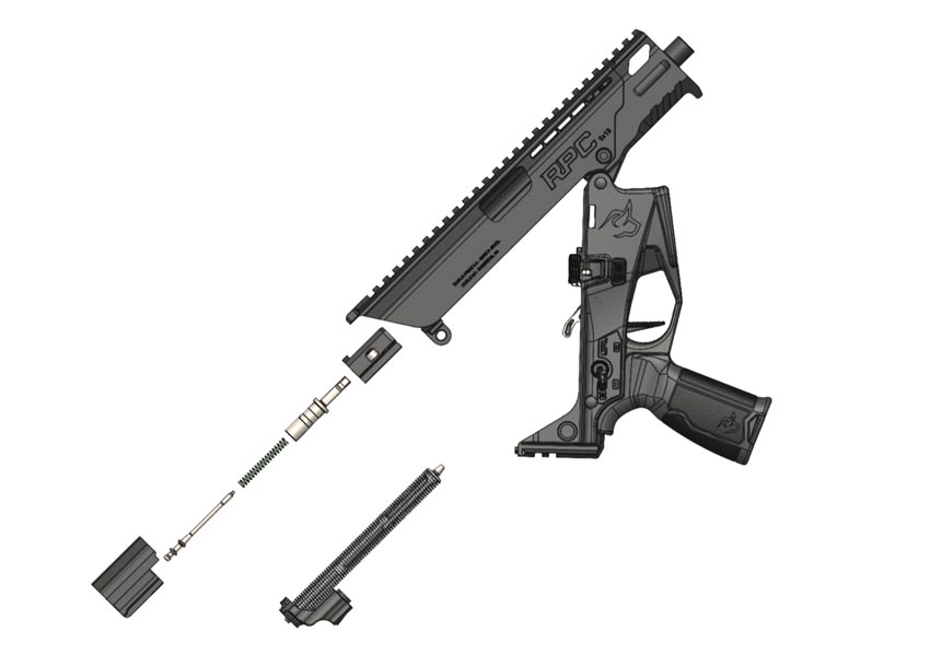 Taurus RPC disassembly diagram