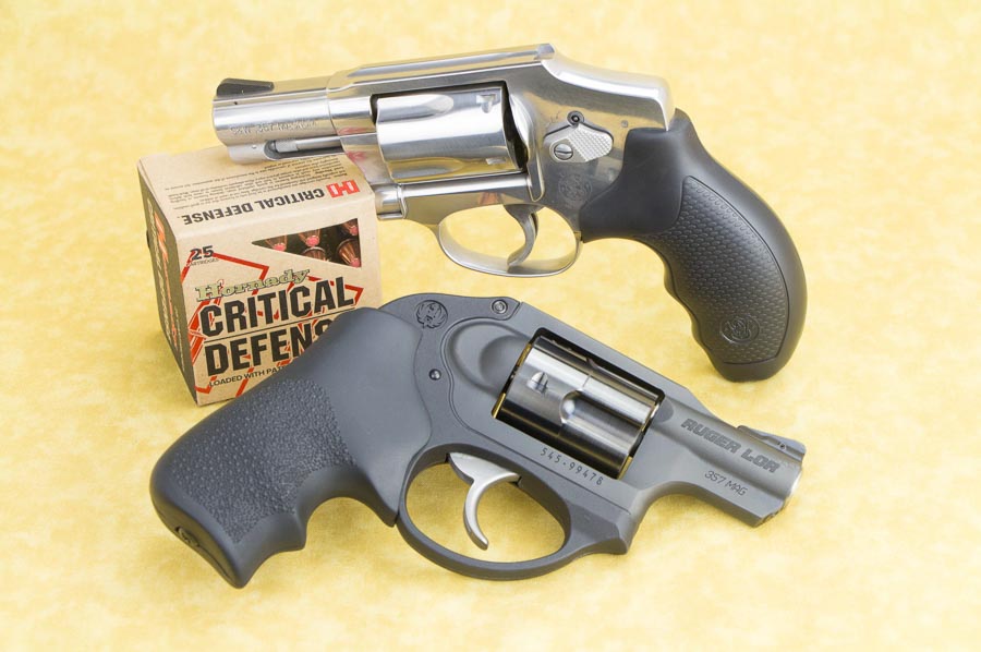 comparing the Smith and Wesson 640 and Ruger LCR 357