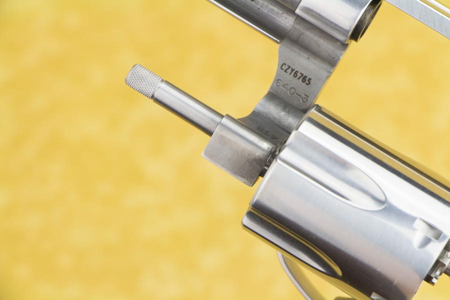 length of ejector rod on Smith & Wesson 640