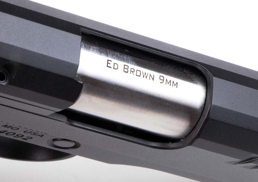 Ed Brown 9mm barrel EVO COO9 pistol