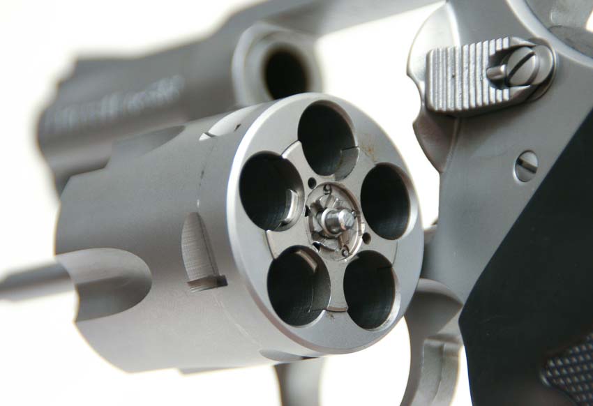 nubs that hold rimless cartridges in place